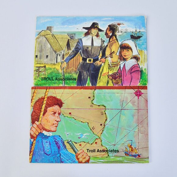 I Can Read About Christopher Columbus and The First Thanksgiving Books Lot of 2 - Picture 2 of 8